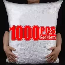 100-1000pcs Food Grade Transparent Food Protection Bags for Food Preservation, Reusable Packaging, Disposable Food Film for Kitc