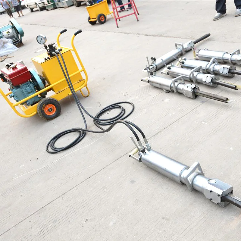 

Factory Price Dimensionally Accurate Working Hydraulic Rock Splitter Hydraulic Concrete Splitter For Rock