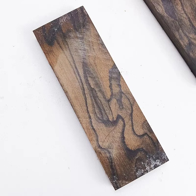 2pieces Ciricote Wood for DIY Knife Handle Scales Blanks Making Material / DIY Handicraft Materials 120x40x10mm view 2