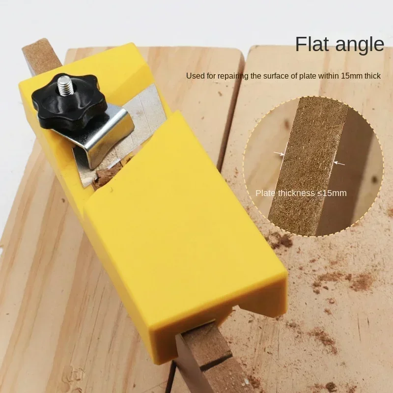 Wood Knife Bottom Planing Woodworking Carpenter Deburring Trimming Planer Chamfer Blade 45° Cutter Manual Tool Edge Board