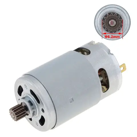 Power Tool Accessories RS550 Brushed Motor 14 Teeth 21V For Bosch For DeWalt For Makita Drill Wrench Logging Saw Chainsaw
