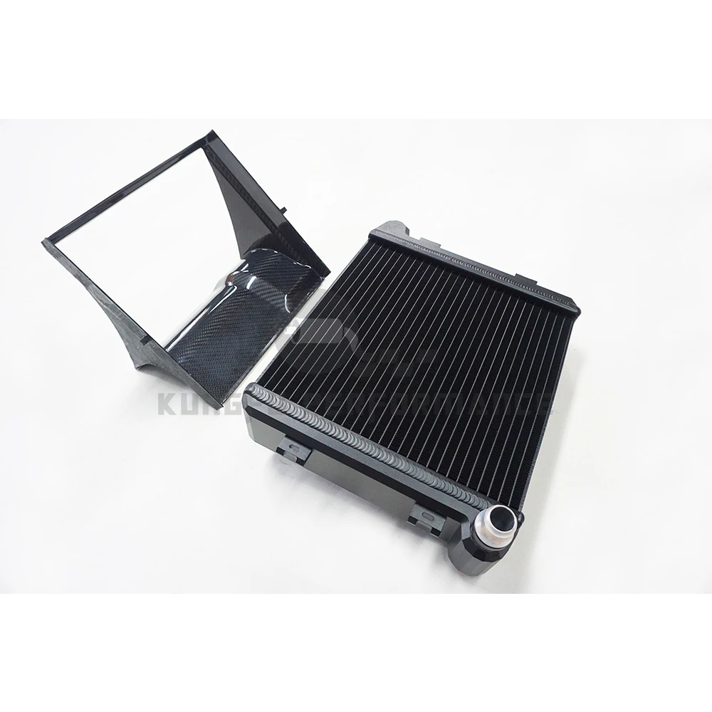 

KUNGFU PERFORMANCE CNC Carbon Fiber Intercooler For Mercedes-Benz C-CLASS AMG W205 C63 GLC63 GLE63 Radiators Cooling System