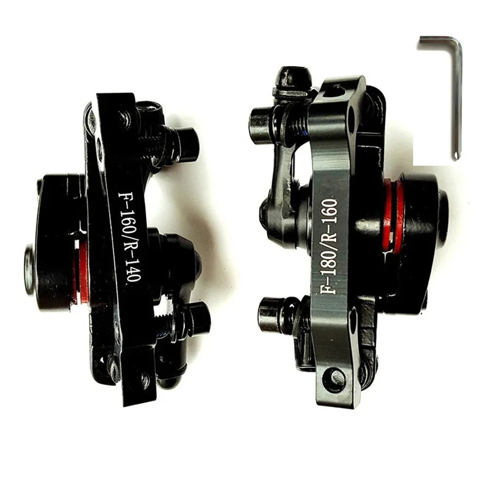 Mechanischer Scheibenbremsen-Bremssattel für Vorder- und Hinterrad - Fahrrad-Scheibenbremssystem Zubehör – Detail 2