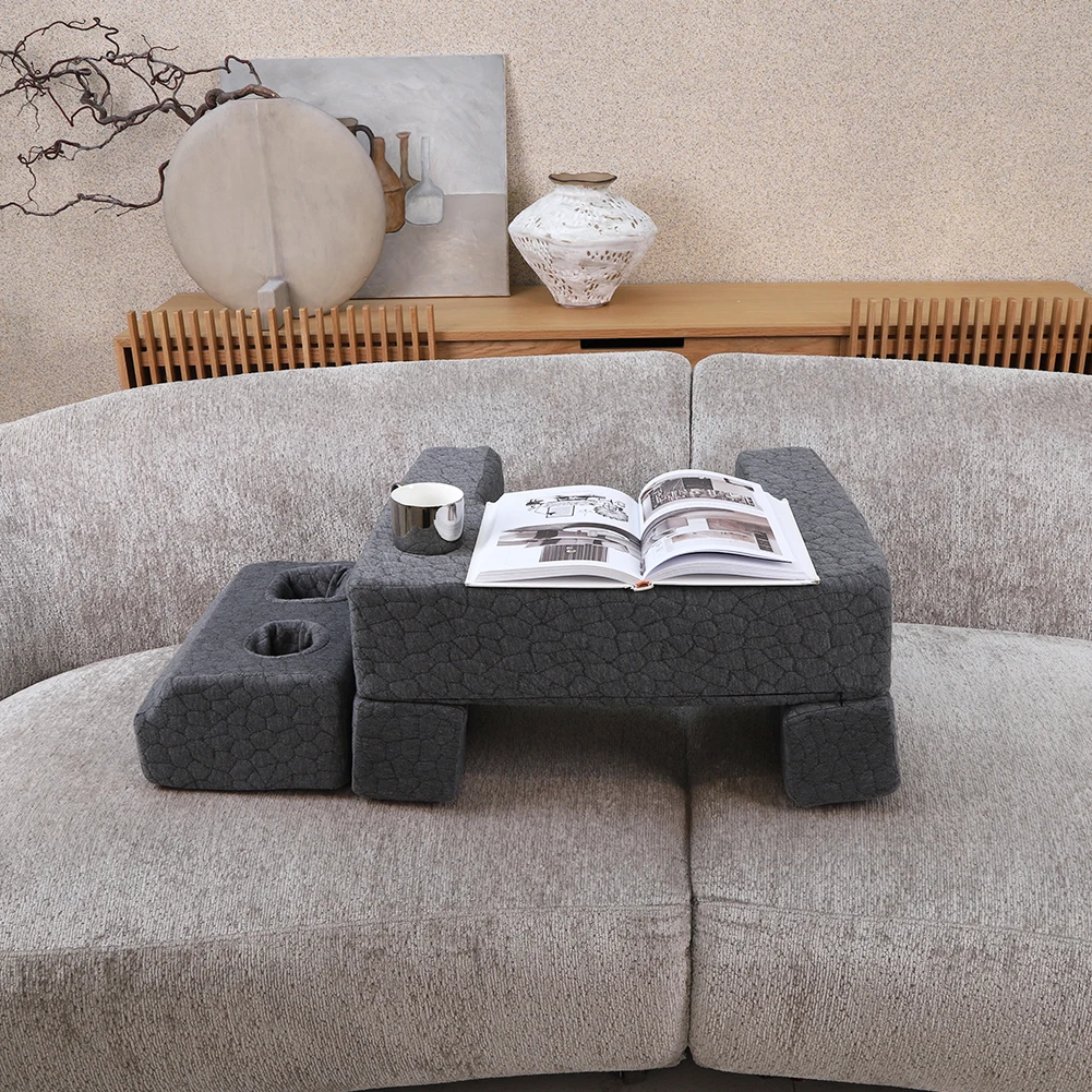 

Extra Large Laptop Lap Desk Pillow Adjustable Arm Rest Pillow for Reading Gaming Working and More for Sitting in Bed Floor Sofa