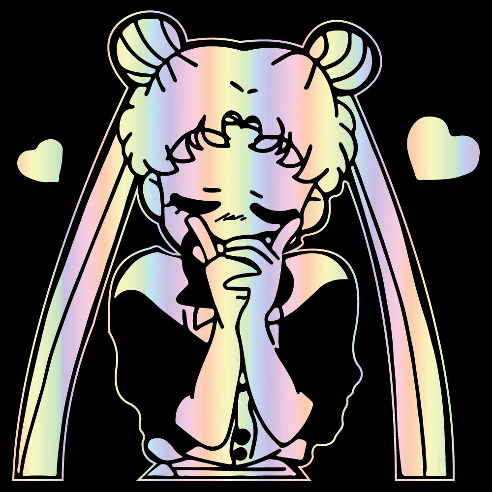 

Anime Sticker and Decal Cute Girl Design Stickers for Car Auto Accessories for Bumper Rear Window Waterproof Vinyl Die Cut Decal