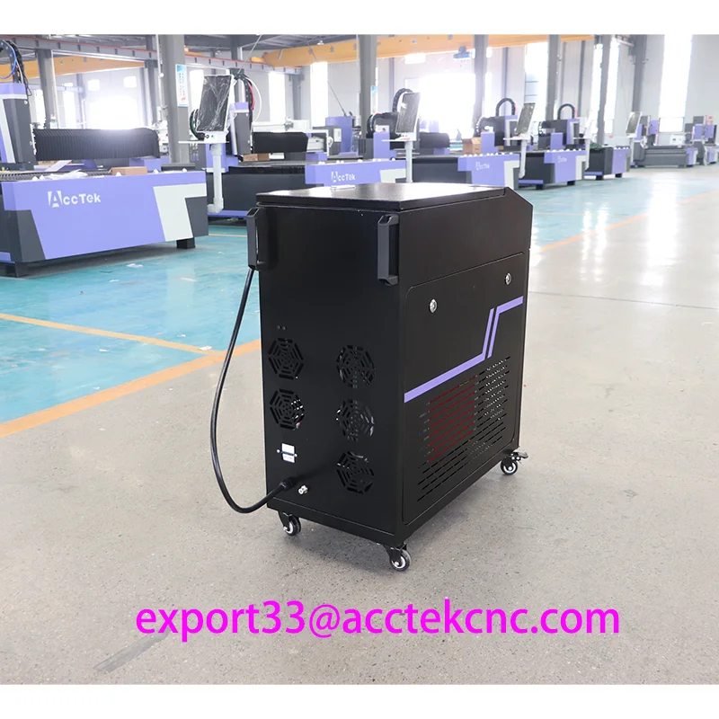300w Laser Cleaner for Rust Oxide Surface Removal Paint Stripping Handheld Pulse Laser Cleaning Machine For Wood Oil Metal Paint
