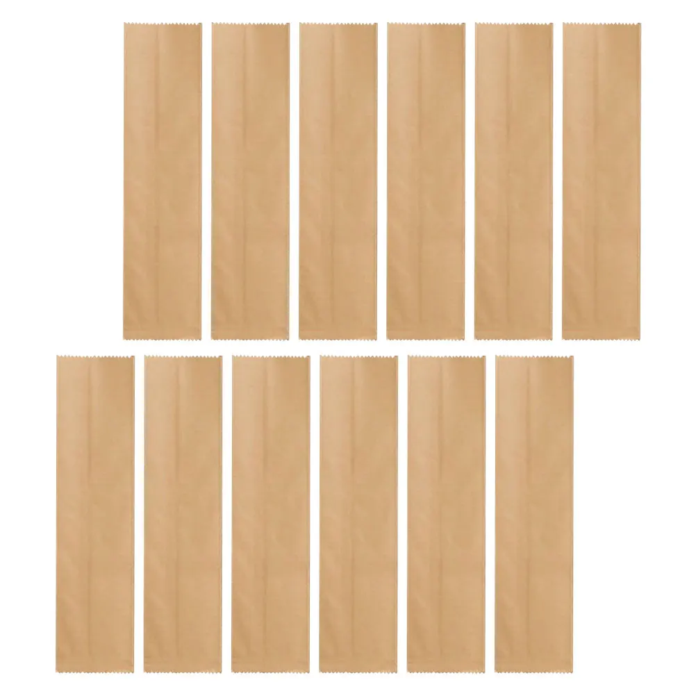 

200pcs Kraft Paper Chopsticks Set Tableware Pouches Storage Bags for Travel BBQ Picnics Small Cutlery ganizer Holder