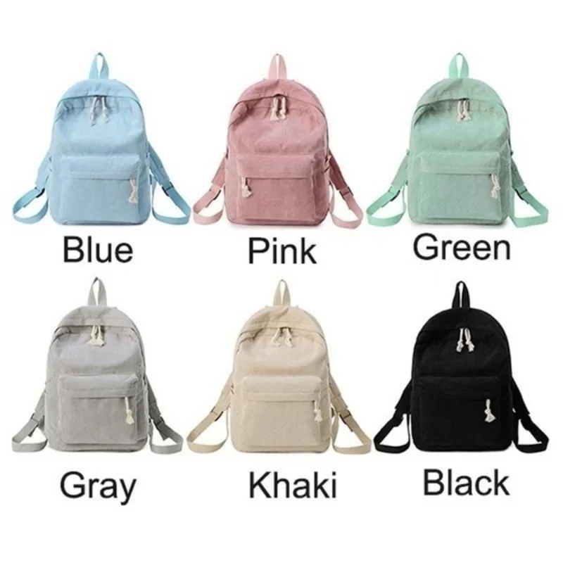 New Waterproof Nylon Women Backpack Female Travel Bag Backpacks Schoolbag for Teenage Girls Solid Color Bookbag Mochila Bookbag