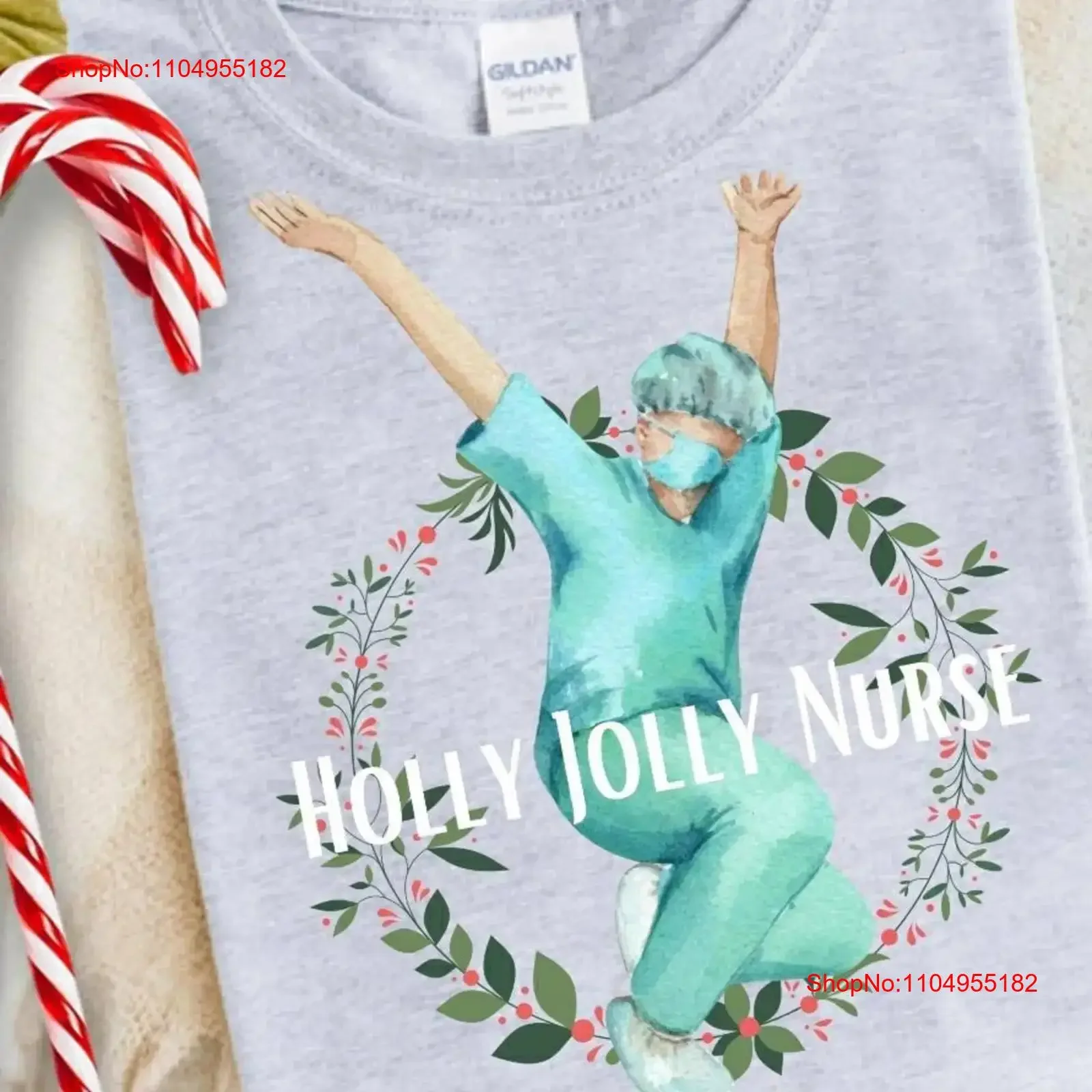 Nurse T Shirt Holly… - image
