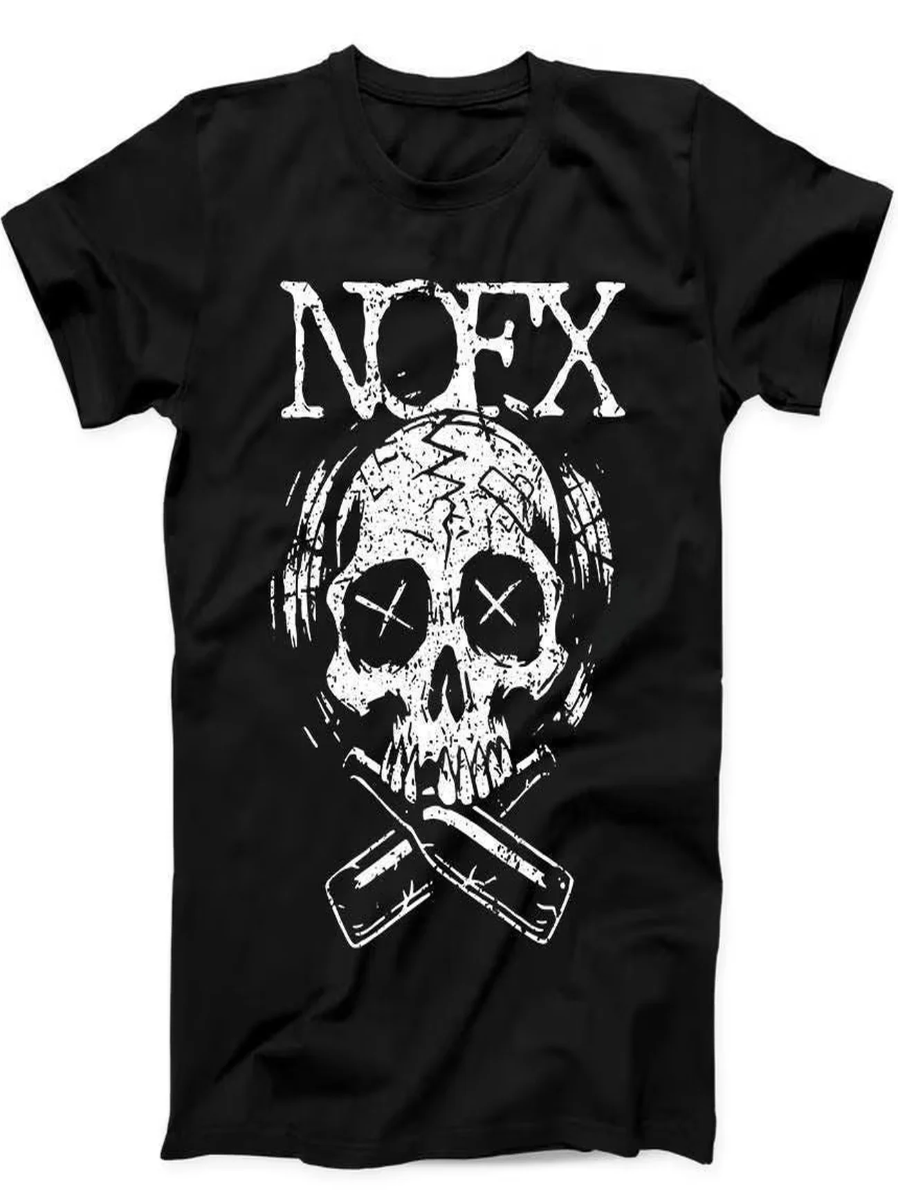 NOFX Skull Beer Music Band Never Trust A Hippie Music Gift Tote Bag Black T Shirt Sweatshirt Hoodie C200