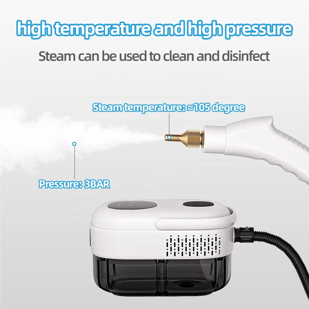110 فولت 220 فولت المحمولة المحمولة ارتفاع درجة الحرارة التنظيف المنزلي منظفات البخار الضغط العالي