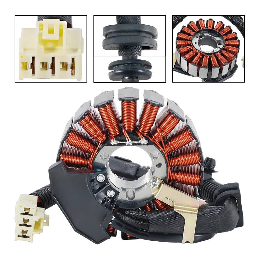 Motorcycle Ignition Generator Stator Coil For Yamaha NMAX 125 GPD125 NMAX 155 GPD155 Aerox 155 GDR155 ABS OEM:B6H-H1410-00