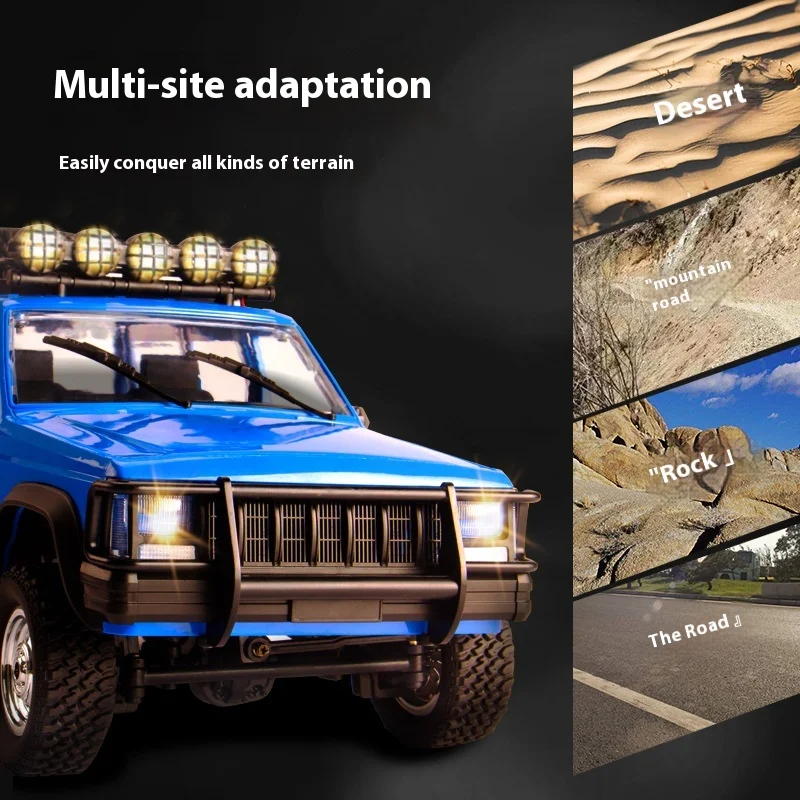 

Mangniu Mn78 Cherokee 1:12 Scale High-Speed Alloy Rc Car Remote Control Off-Road Climbing Four-Wheel Drive Toy For Children