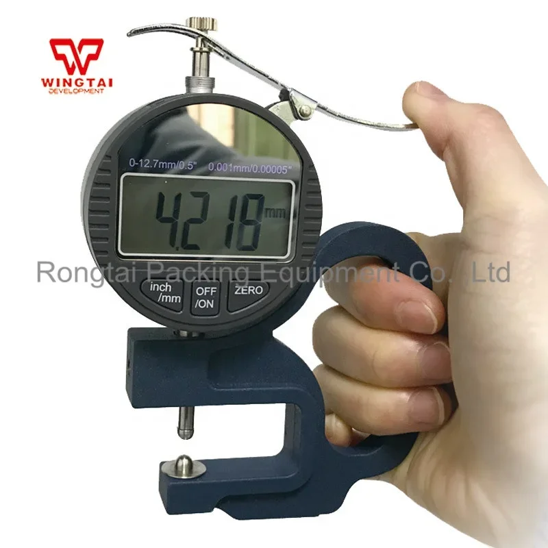 Spherical Probe Digital Thickness Gauge Meter BY05 0-127mm,0.001mm,30mm