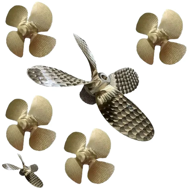 New High Quality 4 Blades Stainless Steel & Bronze/Aluminium Marine Propeller for Yacht & Boat CT MAU Model