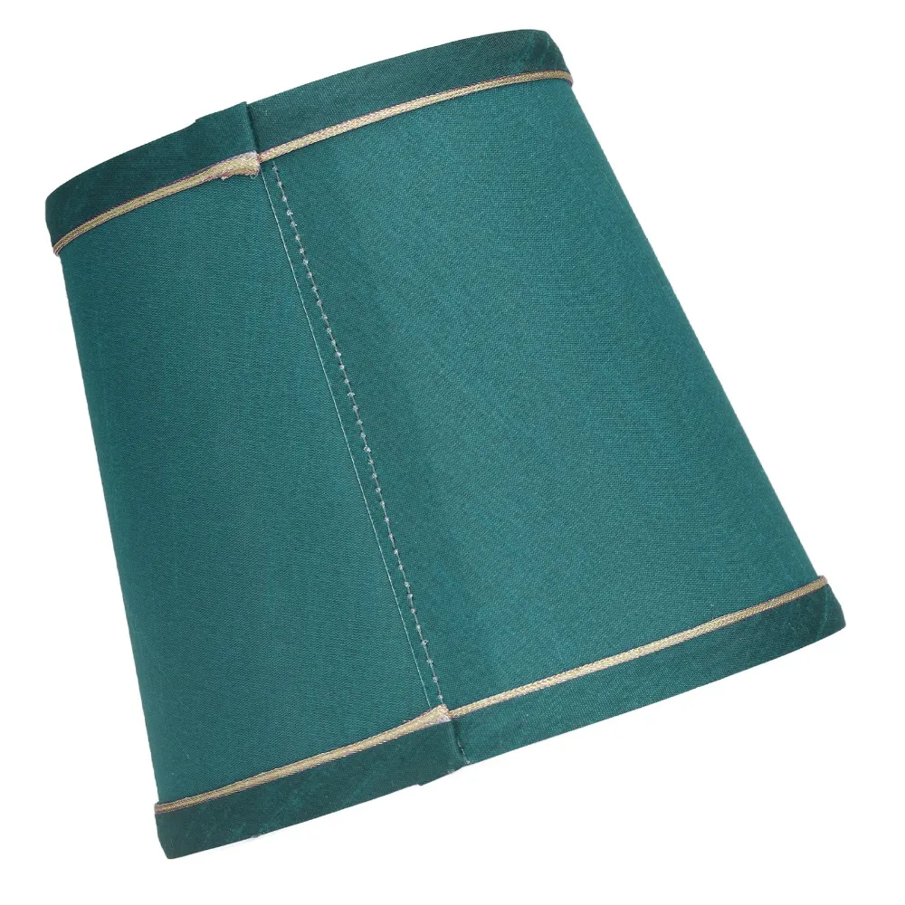 6PCS Modern Fabric Lampshade Clip On Design 5.5 inch Height Chandelier Lamp Shades Lamp Cover Floor Lamp