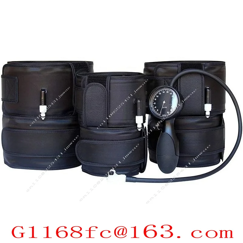 Limit Training Air Pressure Cuff with Instrument Panel and Pump To Promote Quick Recovery