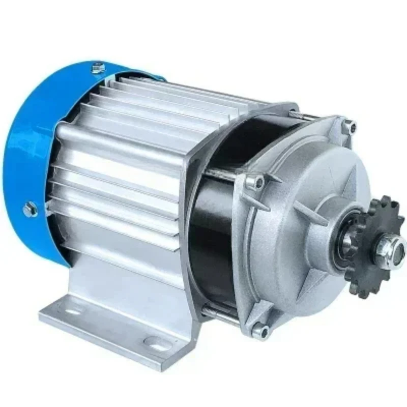 48V 60V 800W 1000W Three Battery Car Deceleration Brushless Motor In The Opposite Chain