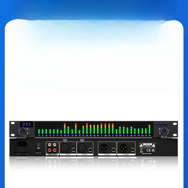 Professional 31-segment digital equalizer Home Karaoke KTV noise reduction Audio tuning processing Stage performance audio