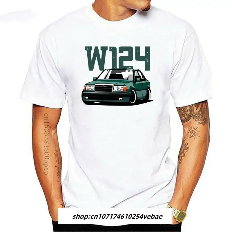 W124 Kaus Lucu Kasual Hip Hop Ukuran S-3xl Kaus for Pria Musim Semi Musim gur Merancang Anlarach disпотребление