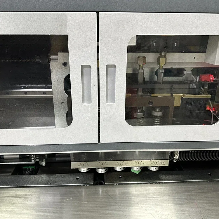 آلة وسادة مقعد السيارة ذات الكيس العلوي آلة تثقيب الجلد الداخلية #4