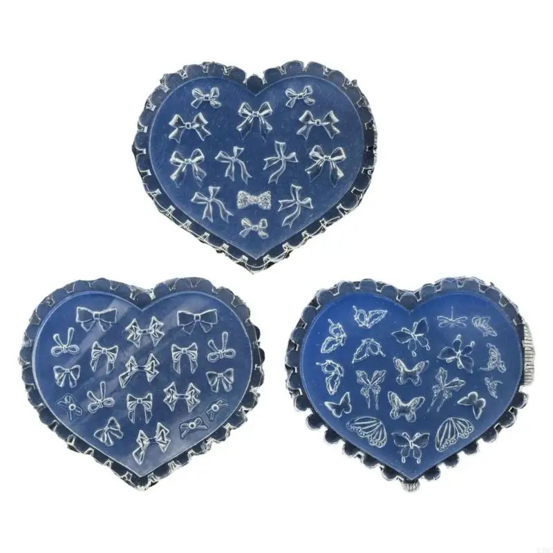 

R3MC Fashionable Enhances Your Projects with Bowknot Silicone Mould Set for 3D Art and Jewelry Making Accessory