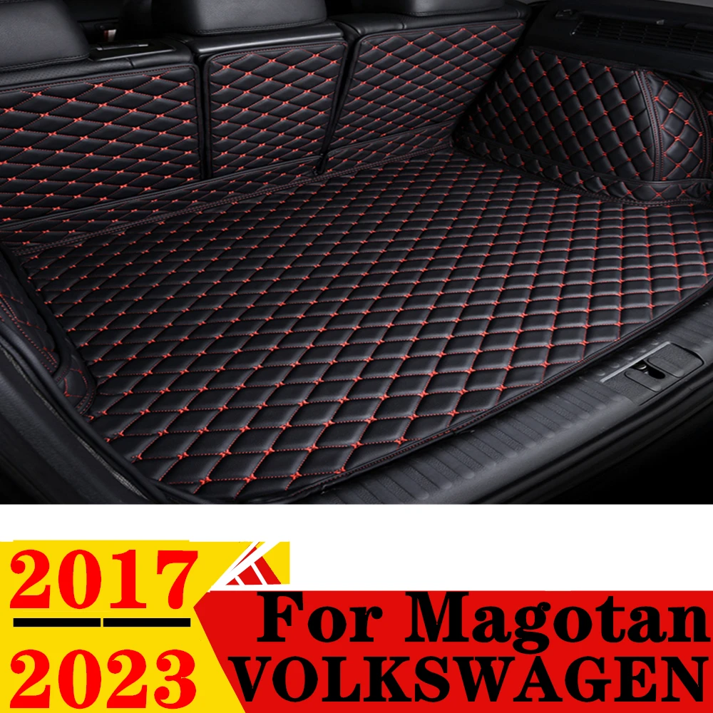 

Коврик в багажник автомобиля для Volkswagen VW Magotan 2023 2022 2021 2020 2019 2018 2017, задняя крышка багажника, коврик для багажника, багажник