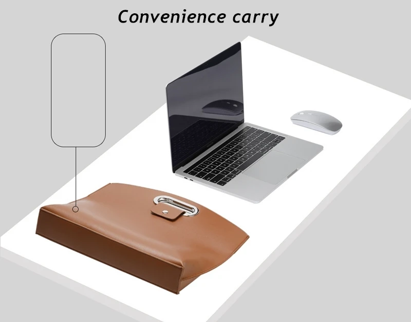 Brand Leather Laptop Bag 13.3,14,15.6,16 Inch,Lady Man Women Sleeve Handle Case For MacBook Air Pro Computer Notebook Briefcase