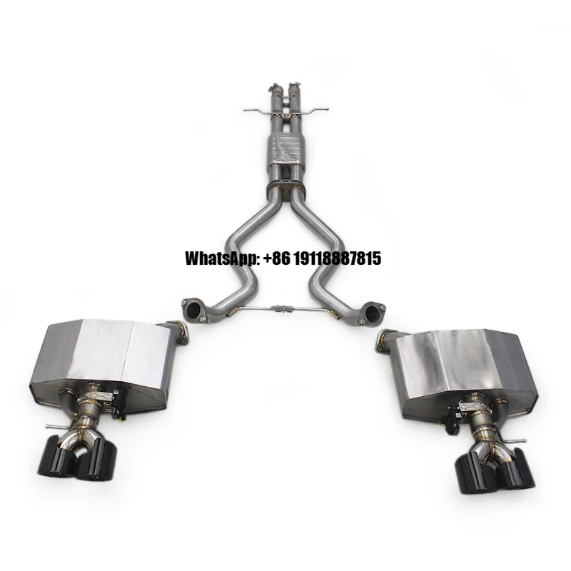 

Racing Stainless Steel Catback Exhaust System for Land Rover For Range Rover SVR 5.0L 2019-2023 Valvetronic Muffler Exhaust Pipe