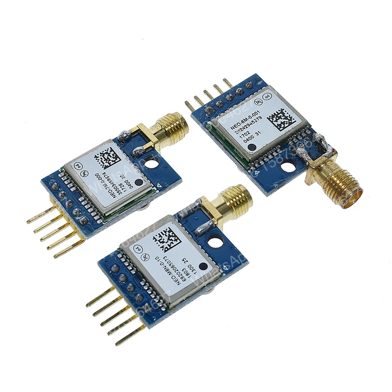 10 piezas NEO-6M NEO-7M Módulo GPS de doble cara NEO-M8N Placa de desarrollo de microcontrolador SCM MCU para posicionamiento por satélite para Arduino