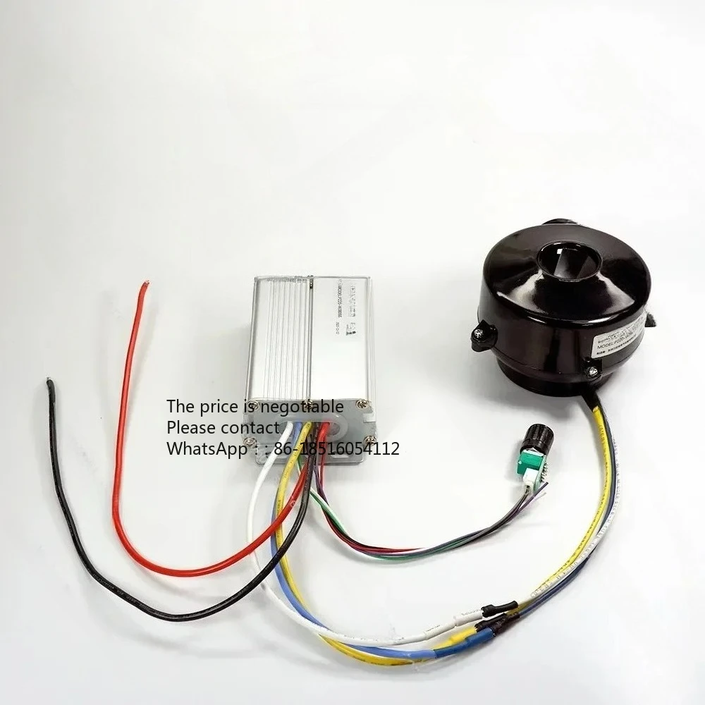 

Водонепроницаемый бесщеточный вентилятор микро постоянного тока 12V16A, высокое давление ветра, трехфазный двигатель, регулирование скорости, бесшумный портативный