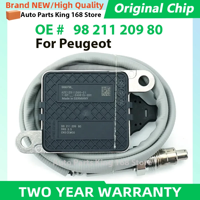 

9821120980 5WK96746A Nitrogen Oxygen NOx Sensor For Citroen C3 C4 5008 Peugeot 208 308 1.6 2.0 HDi BlueHDi Di