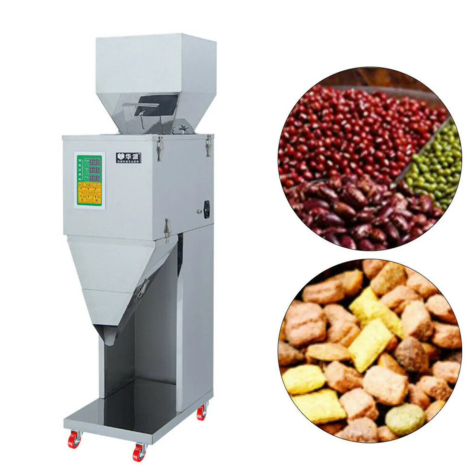 10-999g Automatic Weighing and Packing Filling Particles Machine 200W