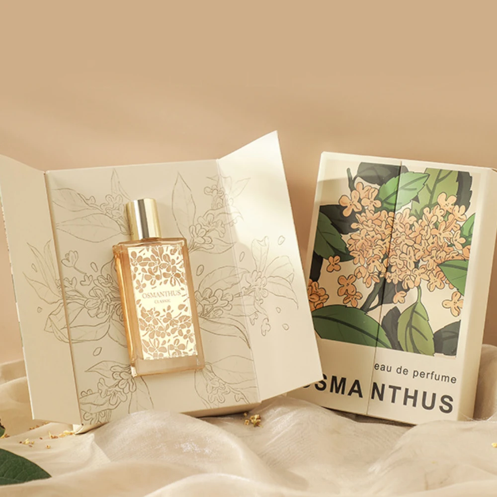 Juego de regalo de perfume Manlong Guiyu de marca original: aroma fresco de Osmanthus, fragancia duradera, perfume de lujo para mujer