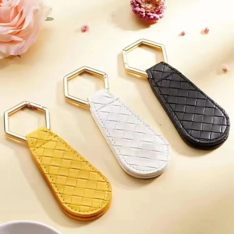 New Magnetic Hat Storage Clip Leather Portable Hat Clip Backpack Handbag Clothing Fixing Artifact