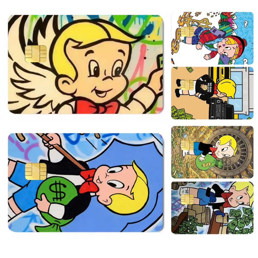 Money-y Boy Richie rich-RR  Credit Card HD Stickers Premium matte film effectively prevents fingerprints and daily abrasion.