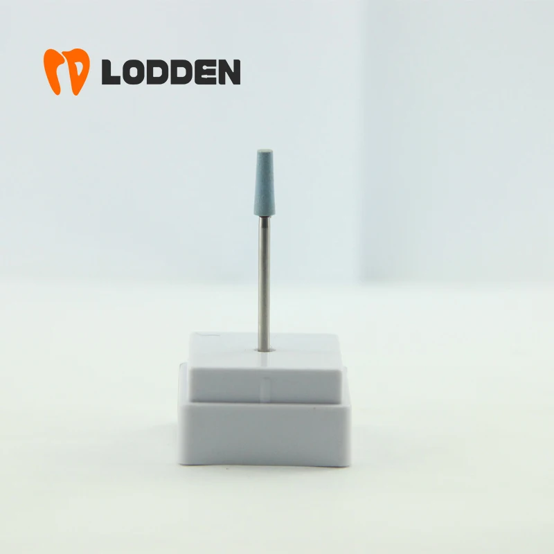 Lodden Dental Lab Polijstmachine Diamant Poloshing Kopwiel Voor Emax Zirkonia Blauw Medium Deatale Slijpen Keramiek Kronen Steen Burs