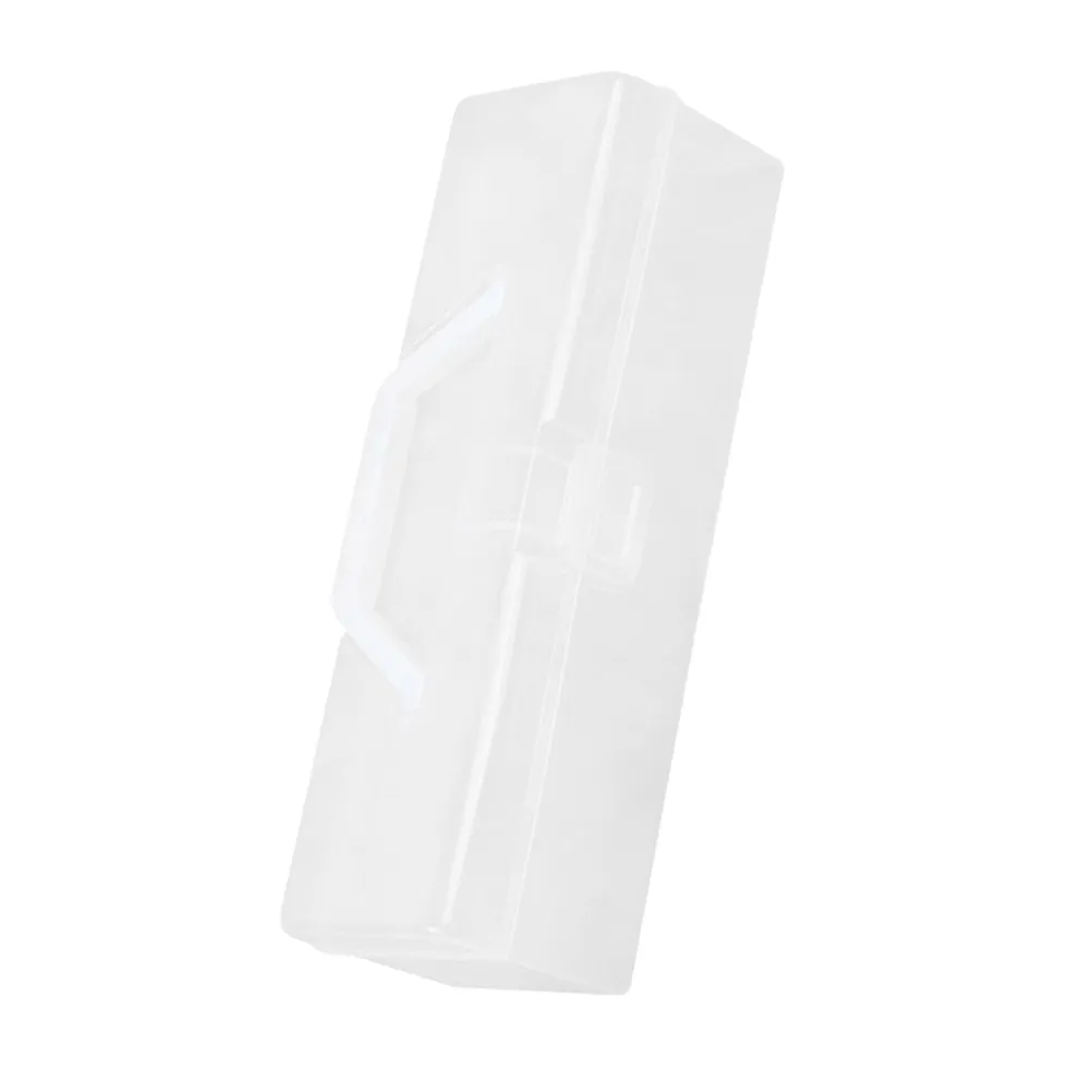 Transparent Brooch Organizer Storage Box Dustproof Plastic Case for Badges Medals Home Office Study Room Desktop