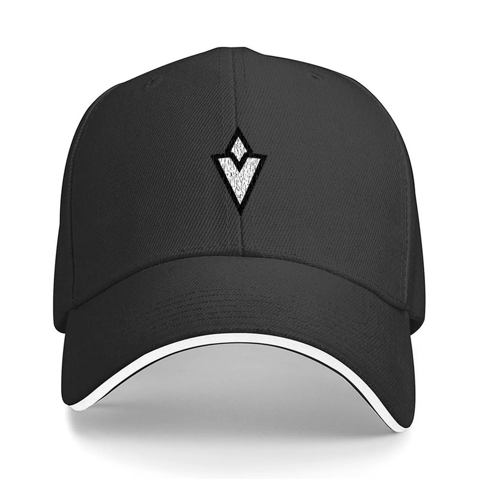 

Distressed Skyrim Quest Marker Baseball Cap Rave hiking hat Icon winter hats for men Men Women's