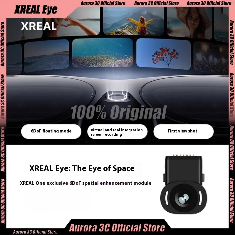 XREAL Eye 6DoF Suspension Mode First Angle Shooting Anti-Shake Snapshot OSD Interaction AR Glasse Space Display Accessory Gifts