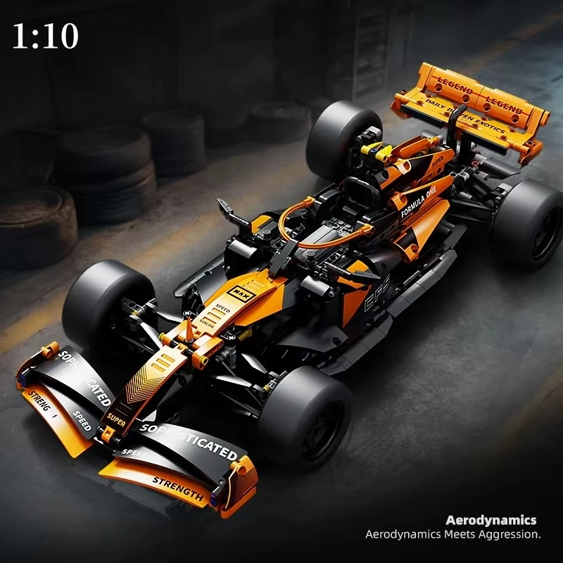 Technische Super Sport Auto Formel Racing Bausteine MOC Stadt Geschwindigkeit Berühmte Fahrzeug Ziegel Montieren Spielzeug Kinder Geburtstag Geschenk