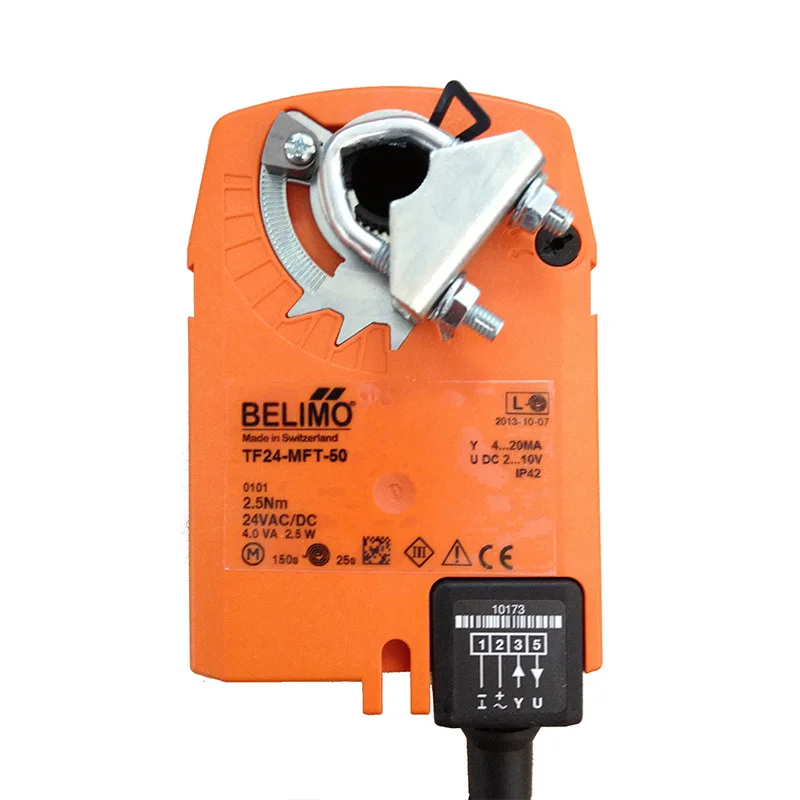 Belimo actuador de compuerta eléctrica belimo TF24-MFT-50 controlador de compuerta analógico de 24v