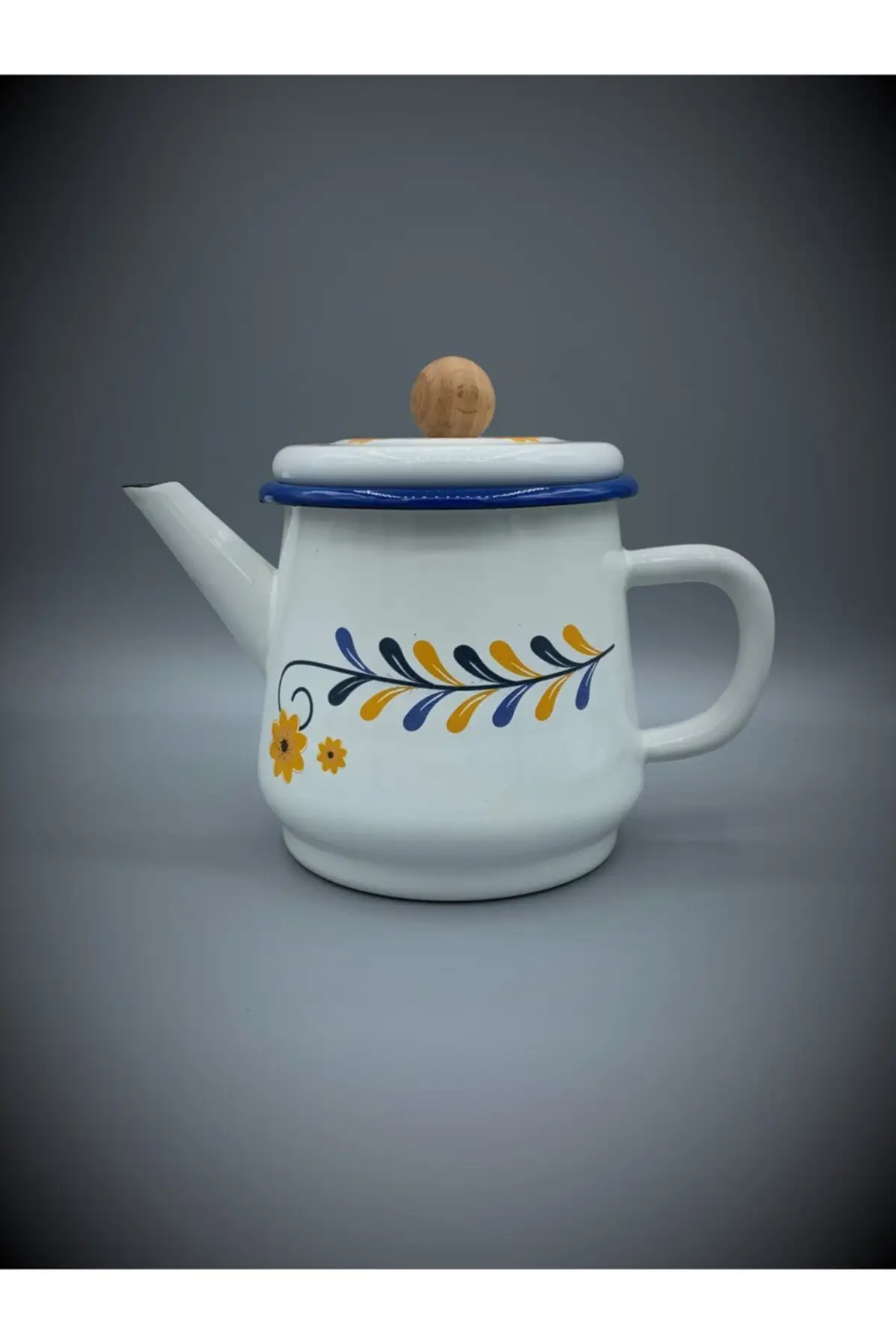 Special Design Enamel Teapot 850 ml.