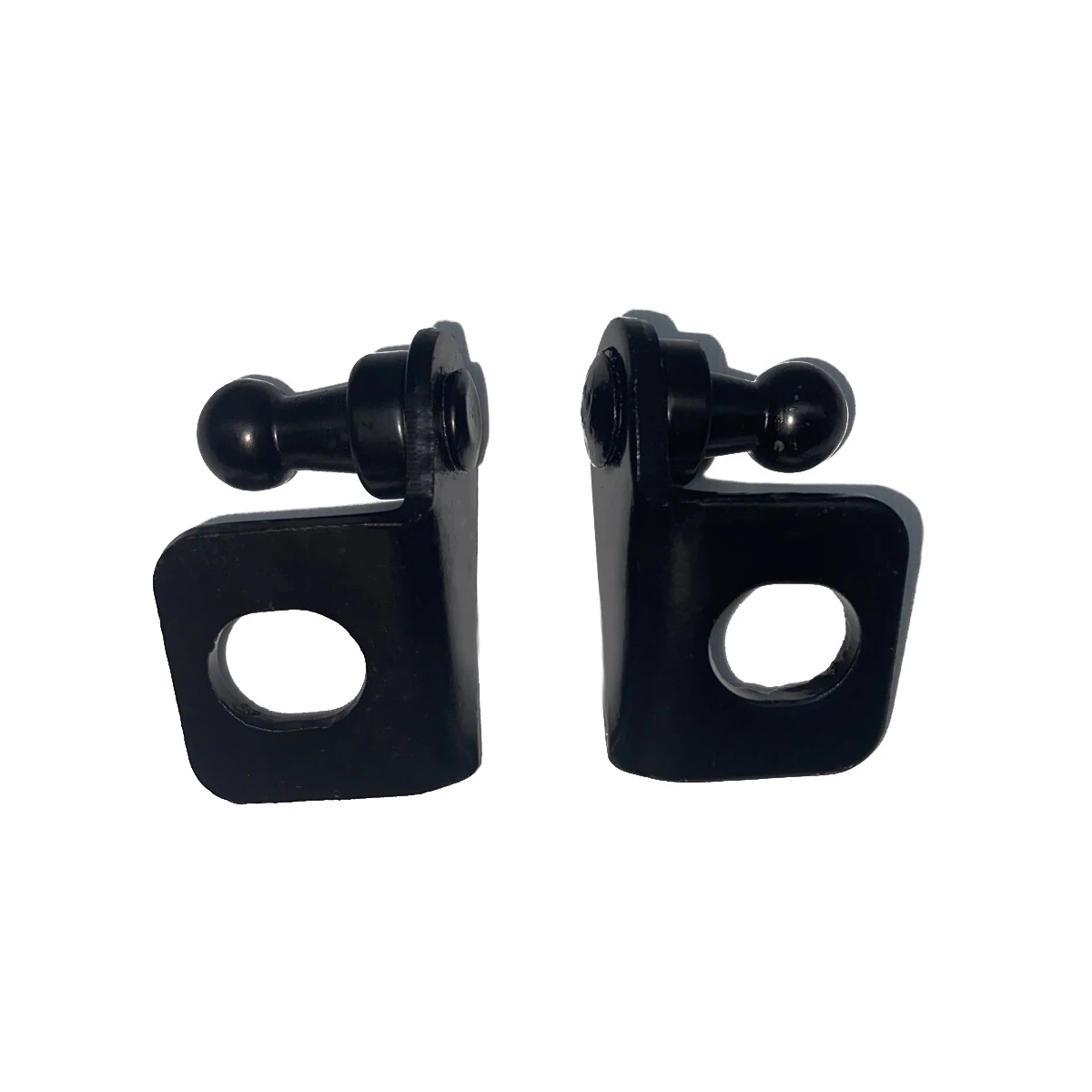 Soportes de montaje de perno de bola de coche, conector Universal de 2 piezas, 10mm, para resortes de Gas, soporte de elevación de choque