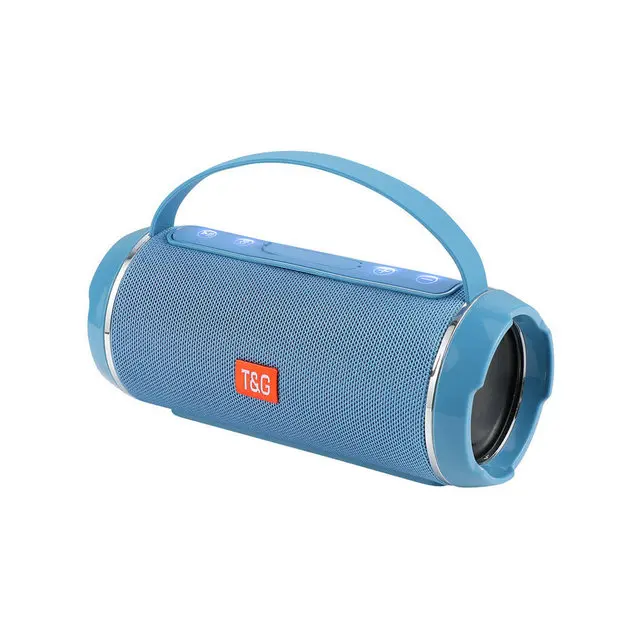 T&G Drahtloser Subwoofer Tragbarer Bluetooth-Lautsprecher Radio FM Wasserdichte Soundbox Musik Caixa De Som Coluna Bluetooth Bass Hifi Bocina 10