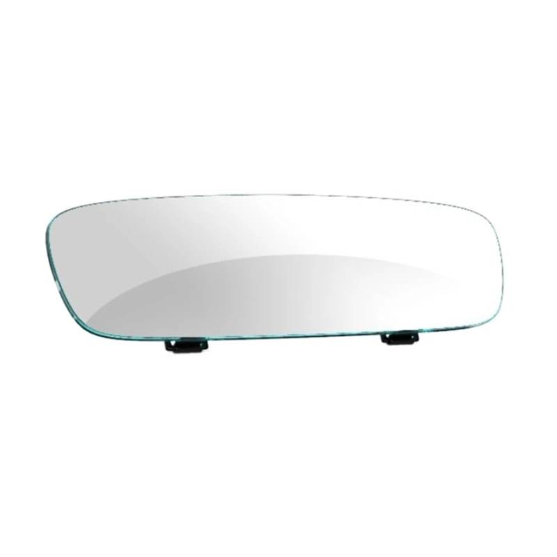 37JE Universal Anti Glares Full View Rearview Mirror for Wide Visibility Minimizing Blind Spots in Vehicles