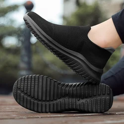 Unisex Men Women Casual Shoes Soft Sole Slip-On Sneakers Men Running Shoes for Women Lightweight Loafers Walking Male Footwear