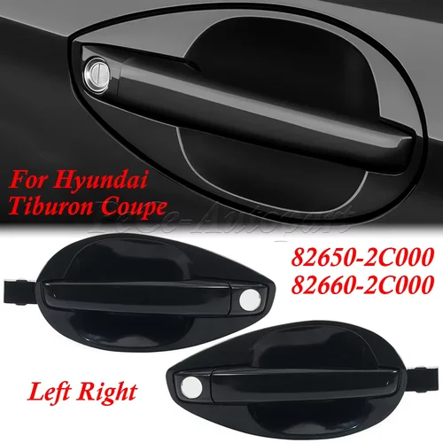 82650-2C000 82660-2C000 manija de puerta exterior captura izquierda derecha para Hyundai Tiburon Coupe 2.0L 2.7L 2003 2004 2005 2006 2007 2008