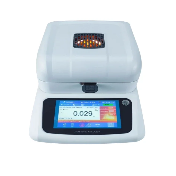 Veidt Weighing VS120T 120g 0.001g 1mg Coffee Rice Maize Food Digital Grain Halogen Moisture Content Balance Tester Analyzer