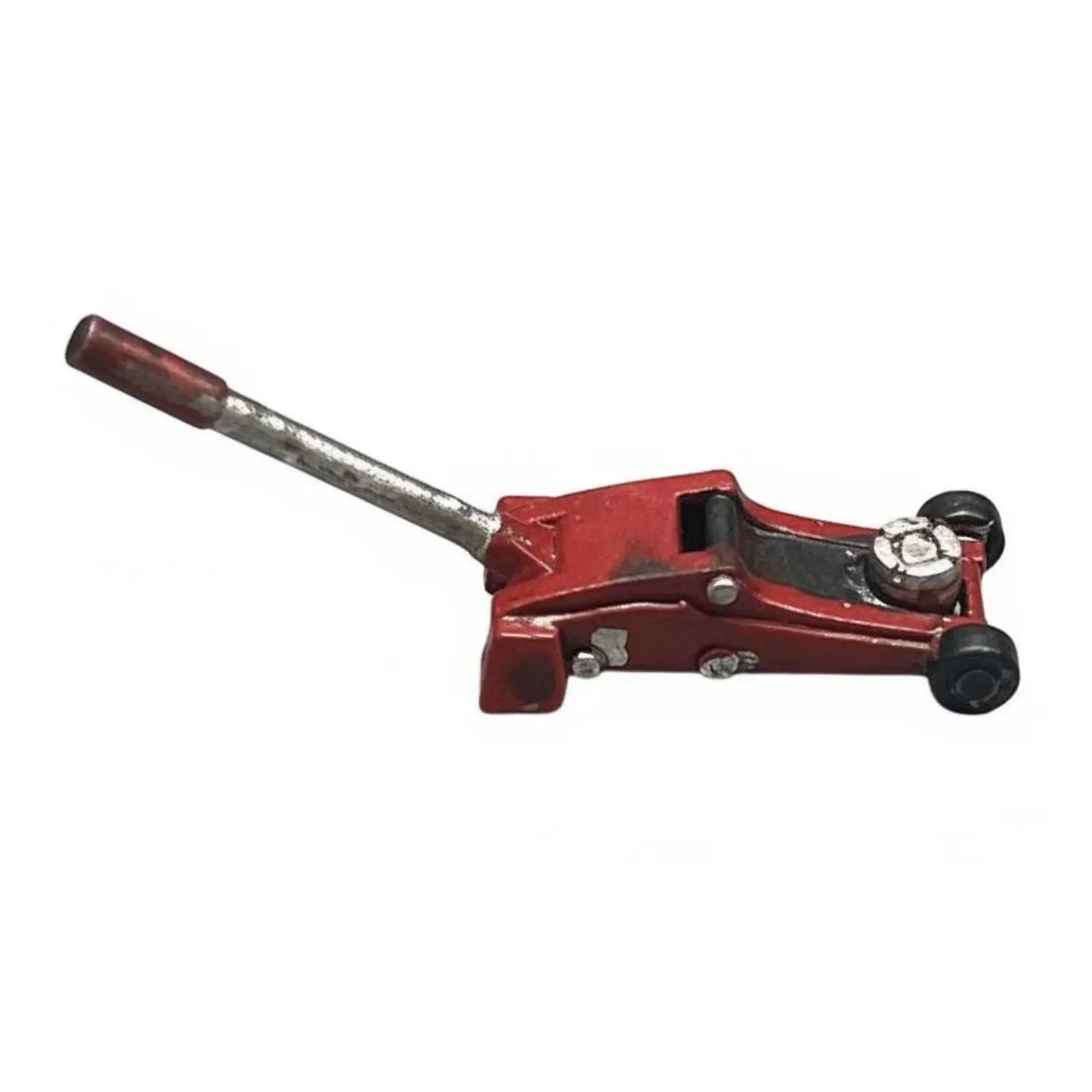 1 by 64 Scale Miniature Jacket Replica Realistic Resin Floor Jack Model Car Tool for Diorama Sand Table Scene